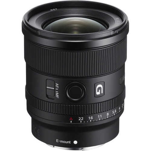  Sony Sel 20mm F/1.8 Fe G Lens
